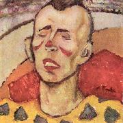 Nicolae Tonitza Clown. Sweden oil painting artist